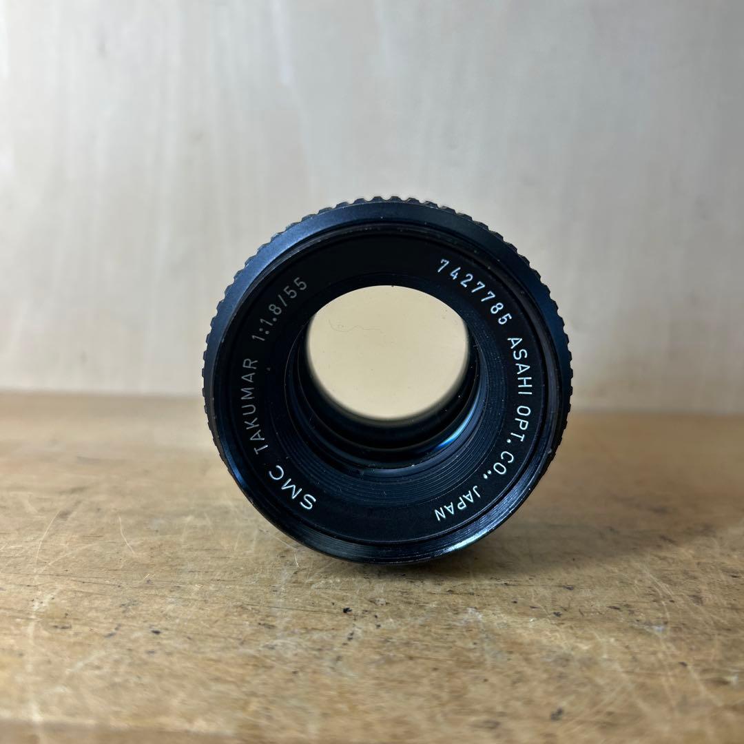 Pentax SPF+SMC Takumar 55 f1.8 完動極美品
