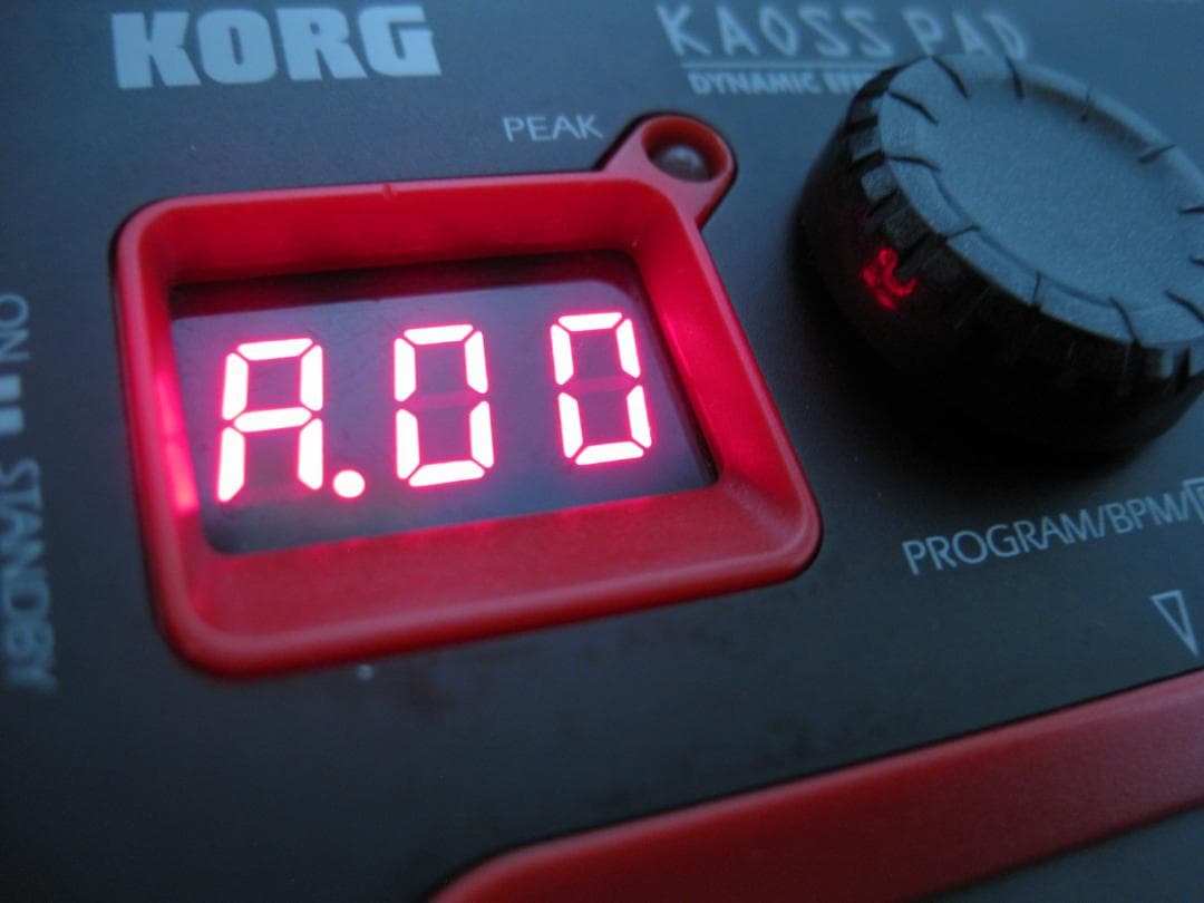 KORG コルグmini-KP KAOSS PAD 動作良好