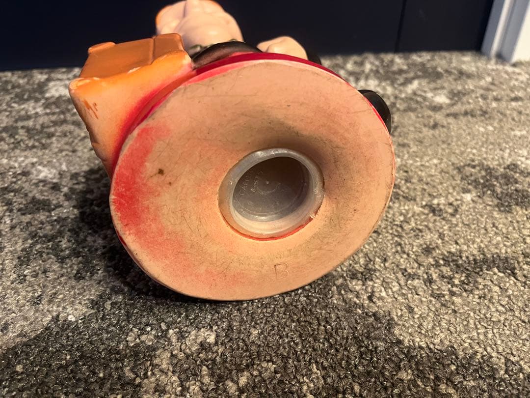 1972 PLAY PAL Laurel and Hardy 貯金箱 ソフビ