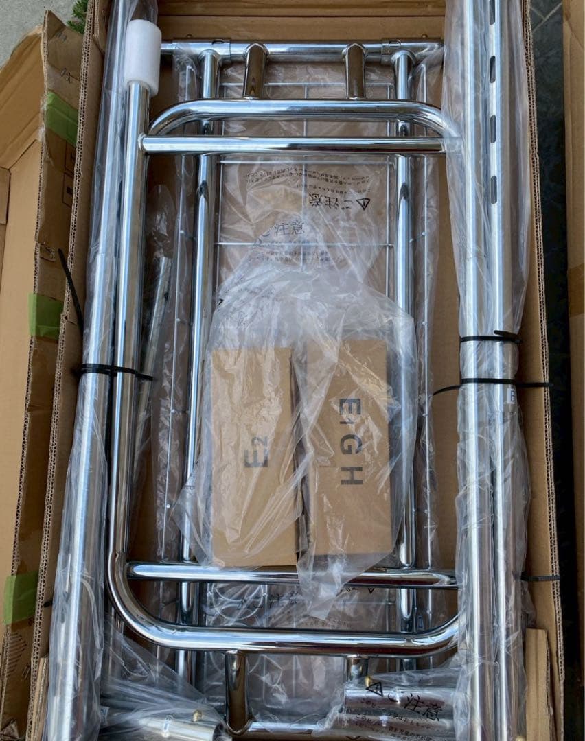 ダブル　ラック　 ハンガーラック パイプハンガーラック 耐荷重200KG 業務用