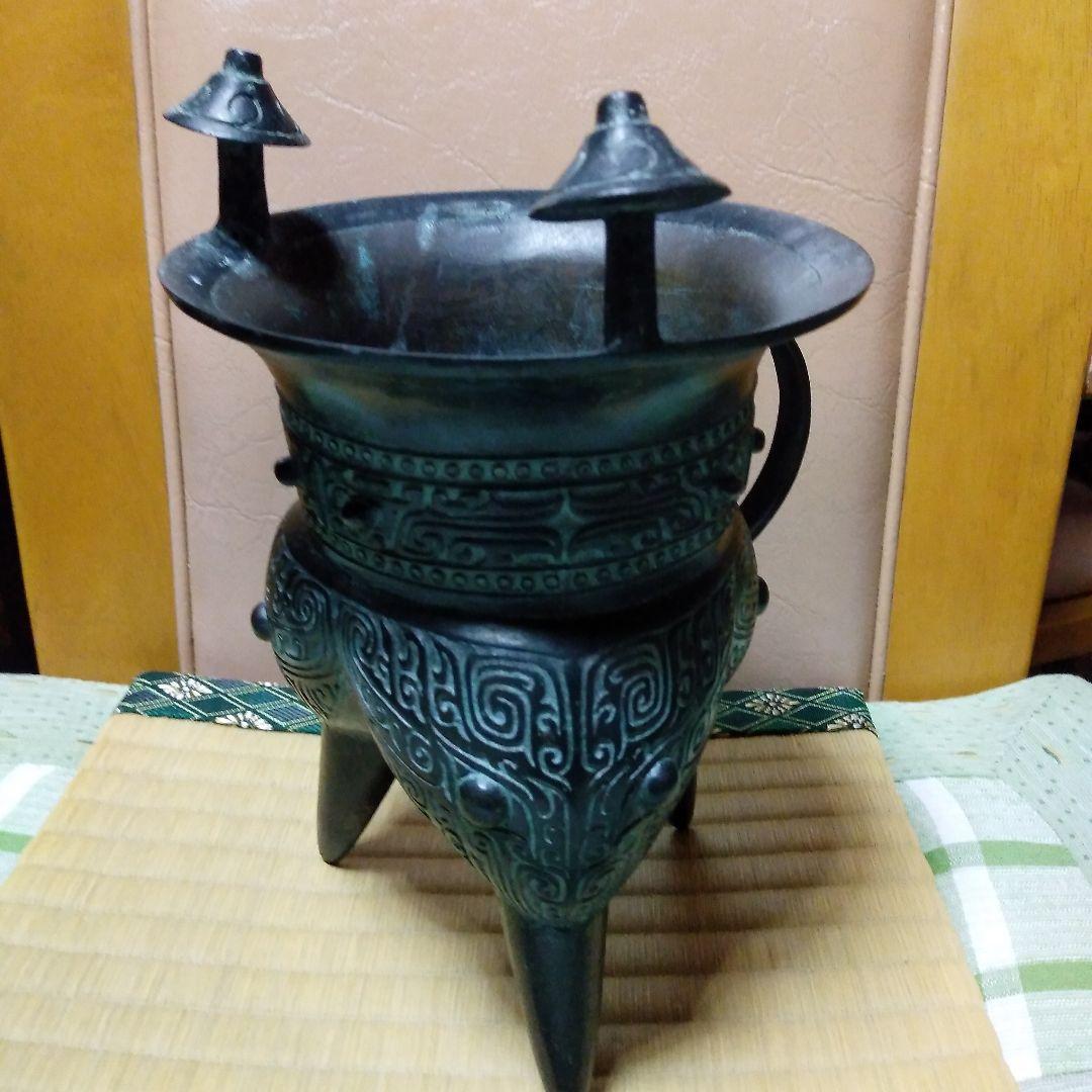 中国青銅製香炉？　中国古代父癸カ