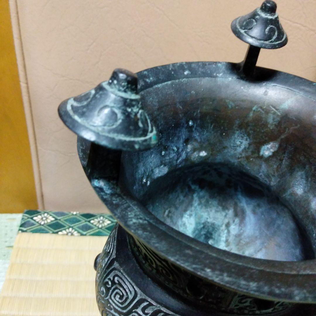 中国青銅製香炉？　中国古代父癸カ