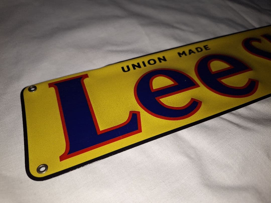 S*y様 デッド リー 看板 40's 50's lee ヴィンテージ 復刻 新