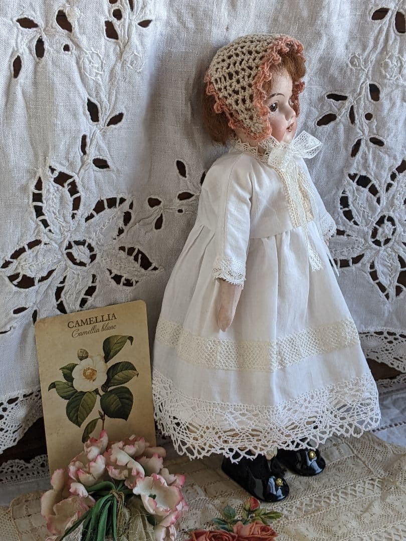 【c】アンティークビスクドール　ケストナー　約28cm