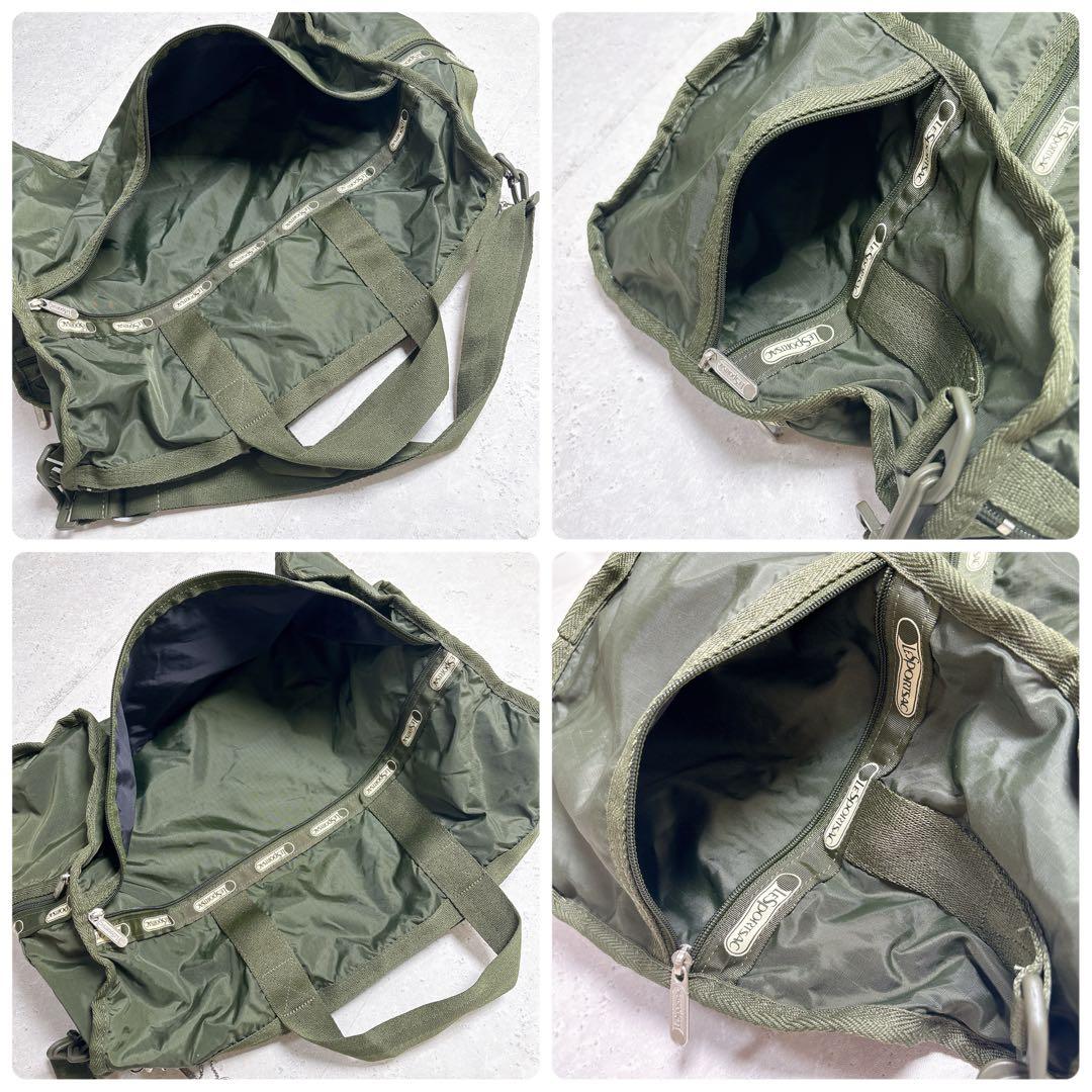 レスポ　デラックスウィークエンダー　鍵＆ポーチ付き　ボストンバッグ　２WAY