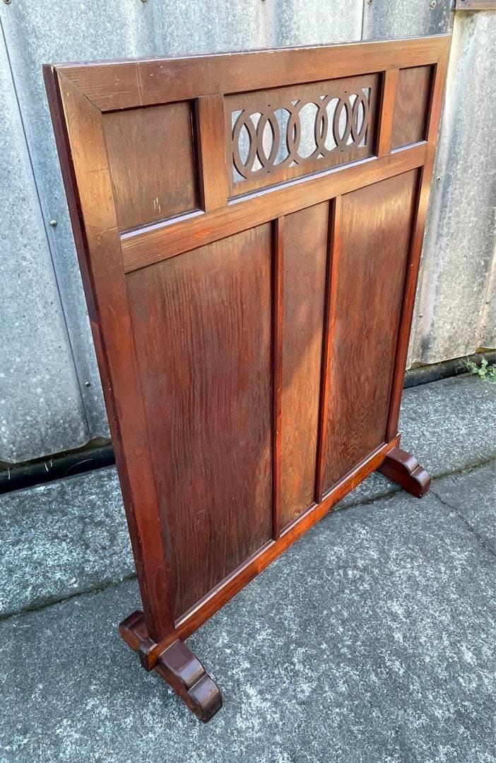 稀少/ビンテージ/古道具/当時物/無垢材/和風/衝立/パーテーション