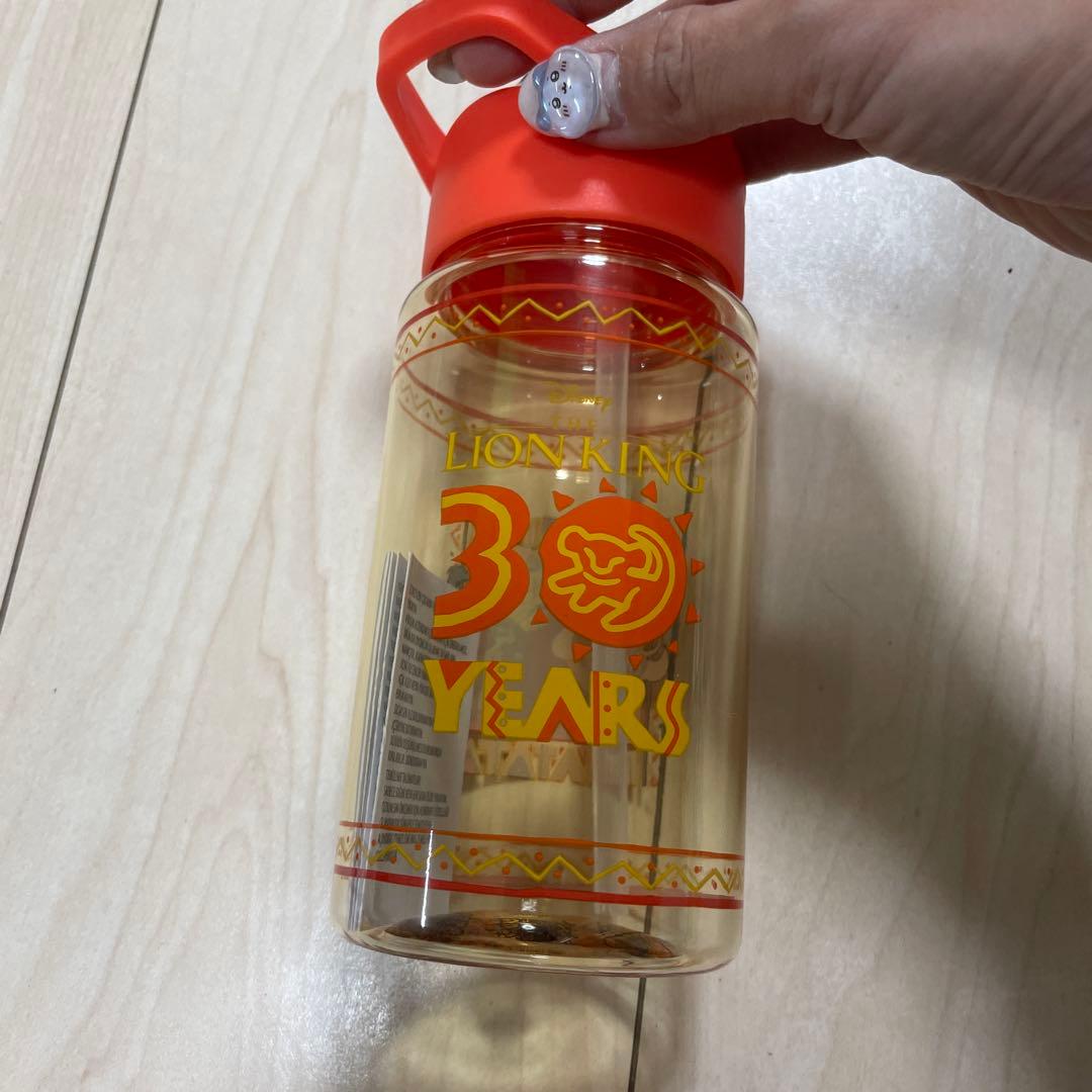 WDW限定 ライオンキング　シンバ水筒 カバー付 アニマルキングダム　タンブラー