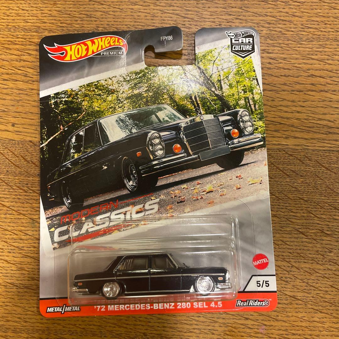 ミニカー Hot Wheels '72 MERCEDES-BENZ 280 SEL 4.5