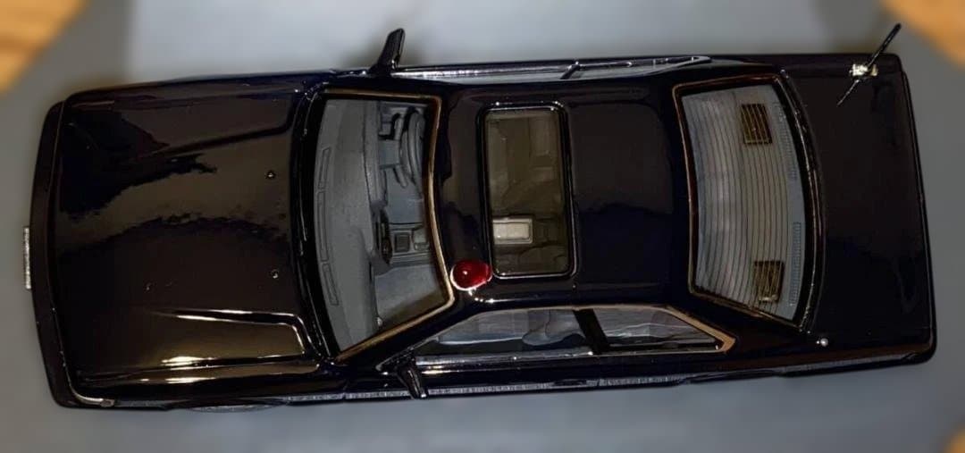 アオシマ　1/43　もっとあぶない刑事　港302　レパード　　ダークブルーⅡ