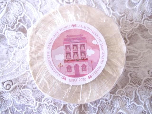 アロマンティック3点♡LALACROMANTICロールシール＆レースと薔薇マステ