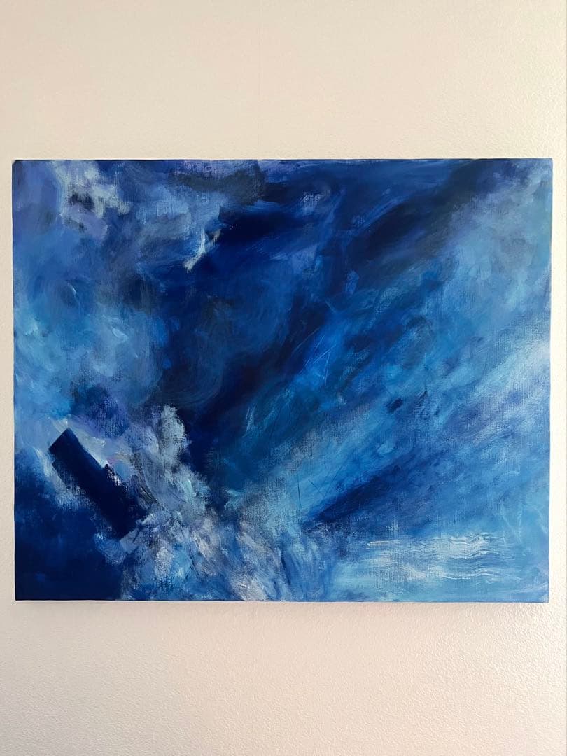 抽象画　原画　現代アート　絵画　インテリア