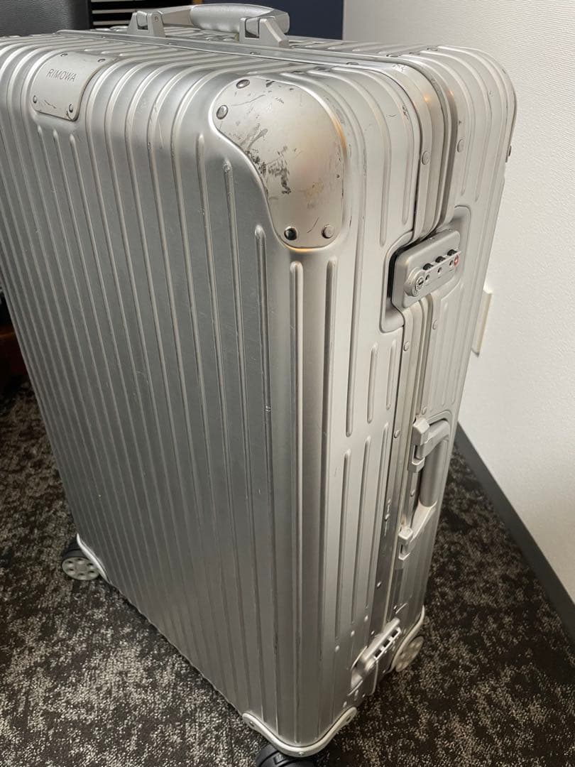 RIMOWA リモワ　スーツケース　オリジナルチェックイン　L 86L シルバー