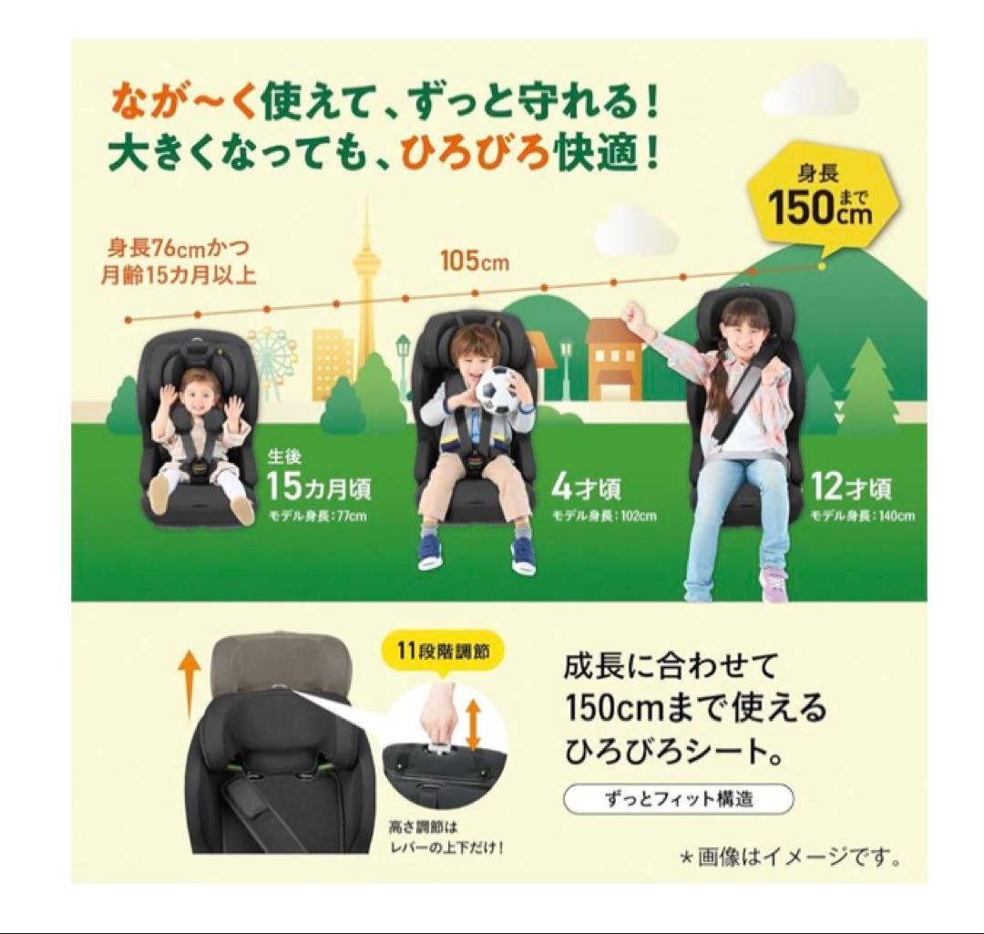 Combi チャイルドシートジョイトリップアドバンス ブラック2025購入⭐︎美品