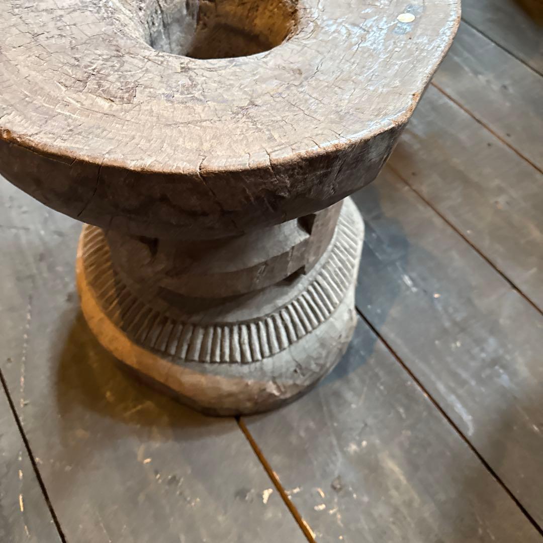インド木製臼M
