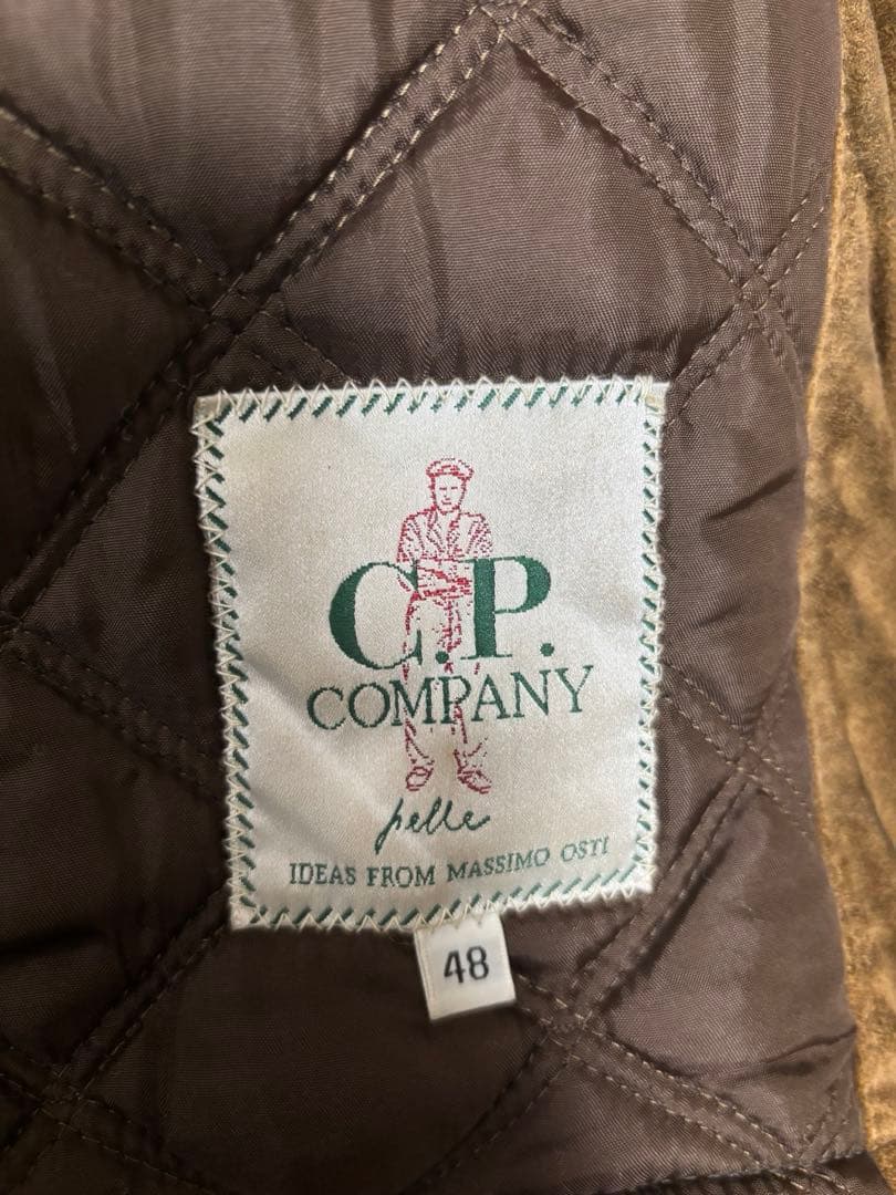 vintage 80s c.p.company スエードジャケット