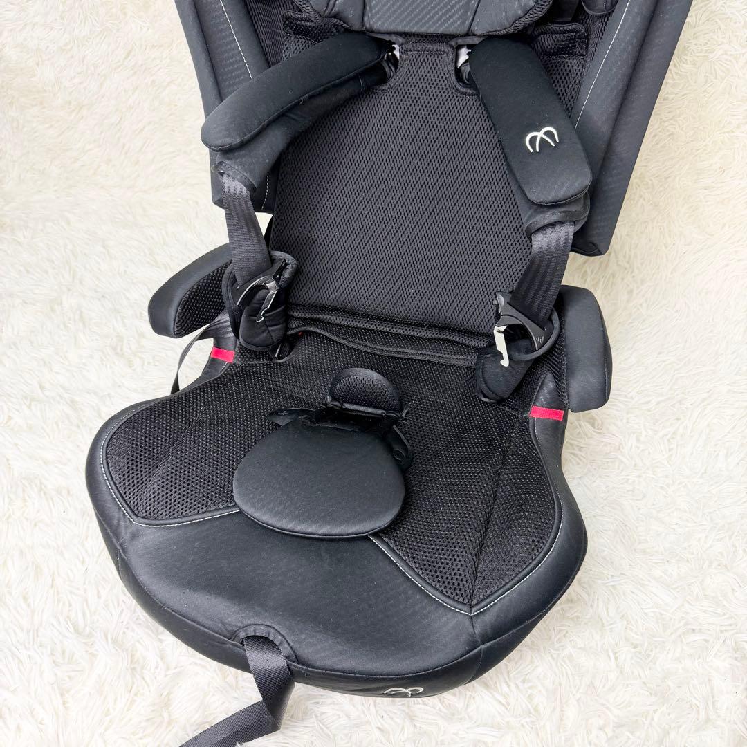 美品 AILEBEBE パパット2 プレミアム カーボンブラック ジュニアシート