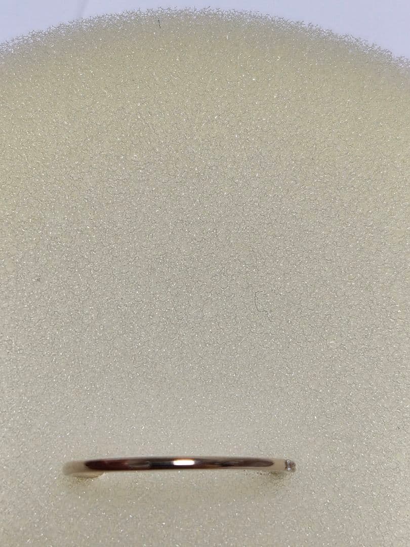 美品ete bijouxK18ロウブラウンゴールド ダイヤモンドエタニティリング