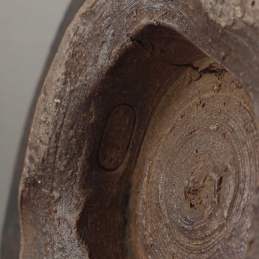 祖母懐印 志戸呂焼 半筒 茶碗 茶道具 古美術 古道具 アンティーク