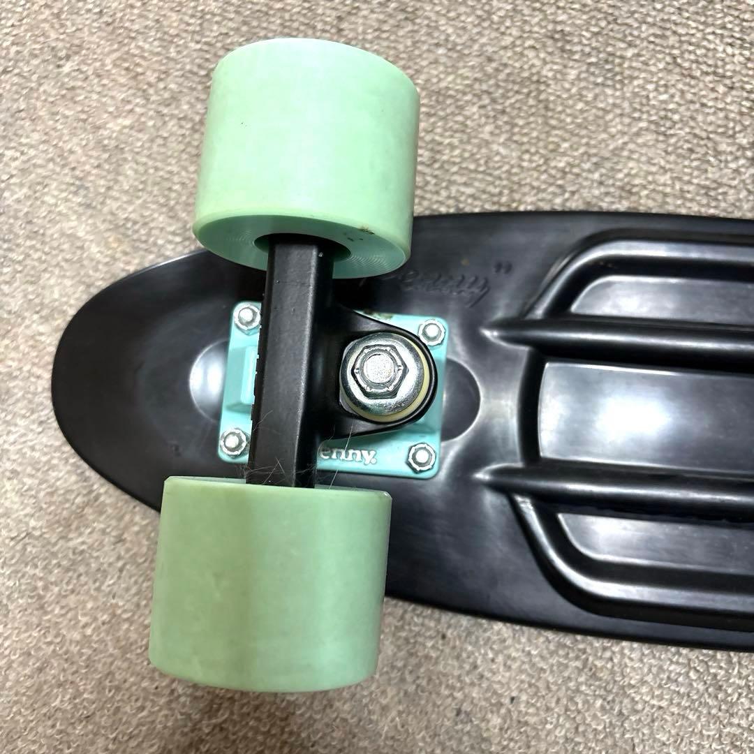 【hokulea】スケートボード 22インチ ブラックスケボースポーツ