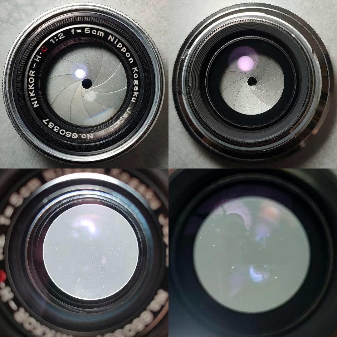 Nikon NIKKOR-H.C 5cm f2 / View Finder など