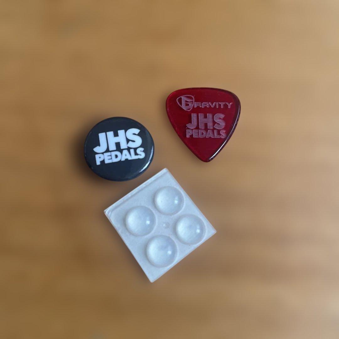 JHS PEDALS Morning Glory V4 ゴールド　ピック付き