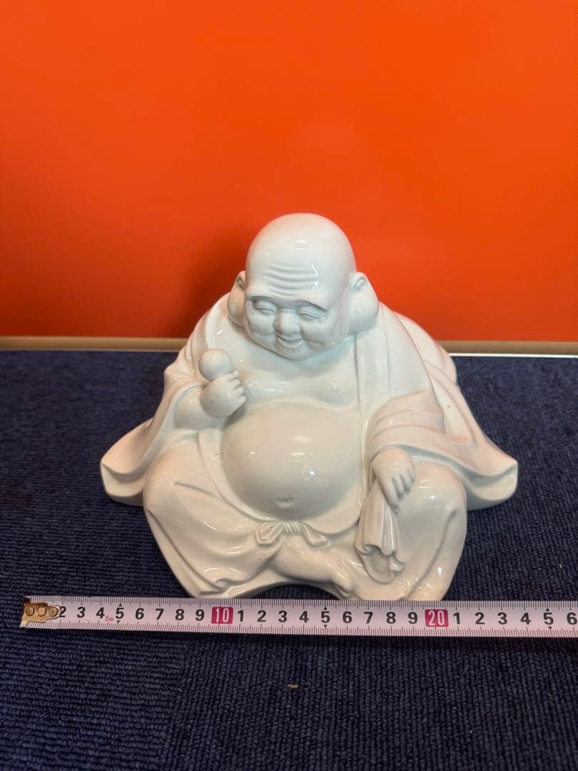 2061 平戸　白磁　布袋様　七福神　春画　美人画　縁起物　置物　古美術