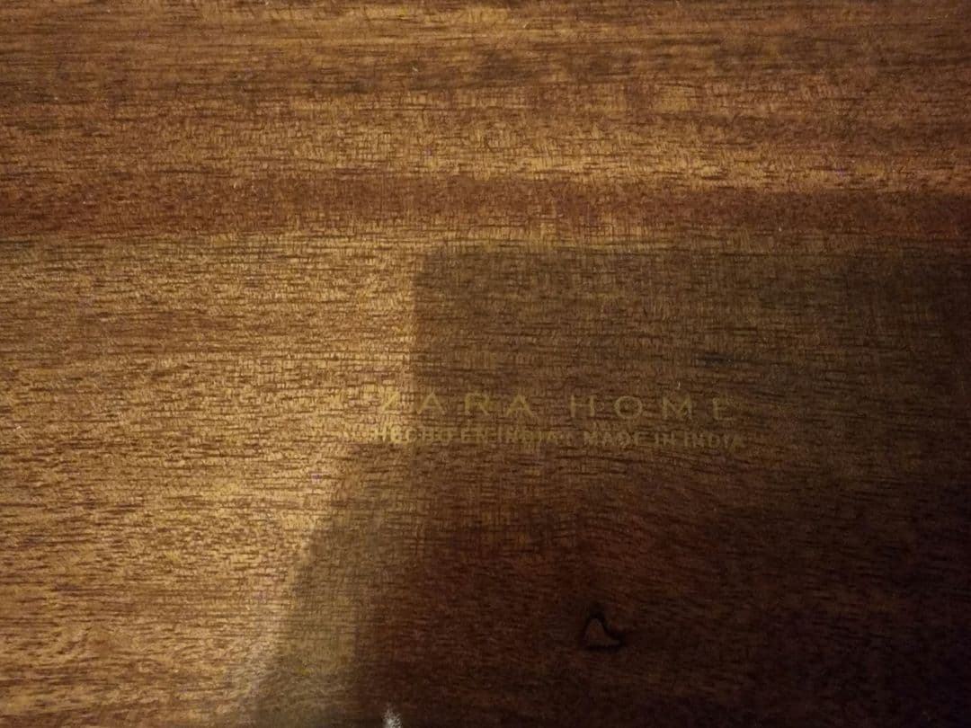 ZARA  ザラホーム ベベル ウッドテーブル 70 x 46 x 60