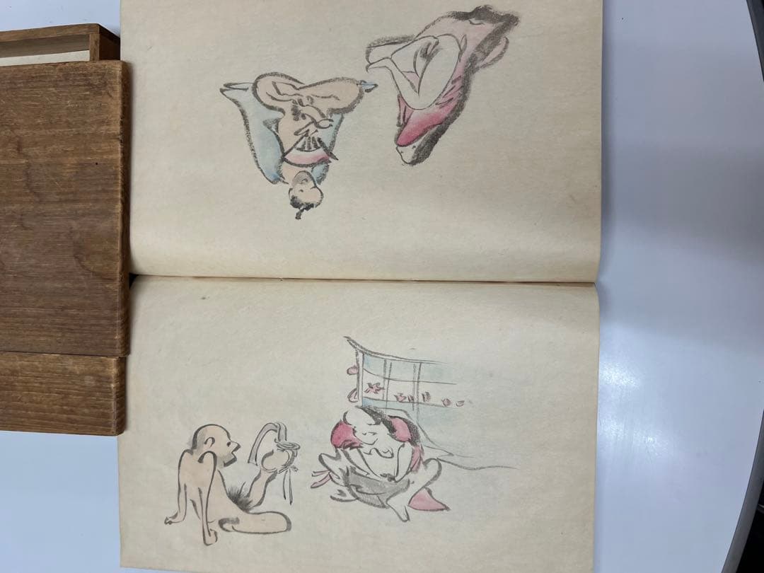 喜多川歌麿　「放屁先生」村瀬太乙　不詳作　艶本3冊