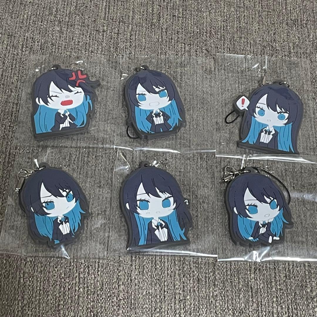 Ado ラバーストラップ　全6種 コンプリートセット　ラウンドワン