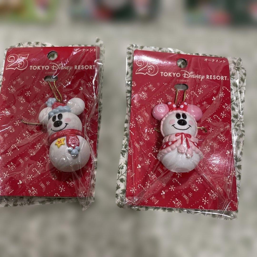ディズニーリゾート クリスマス オーナメント 2009〜2011年 25周年レア