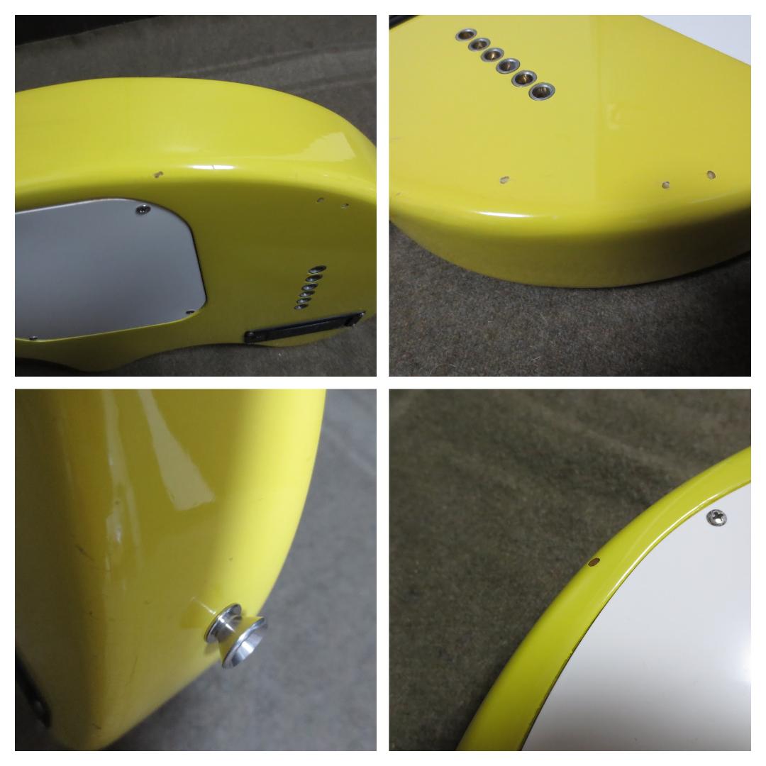 【整備済】フェルナンデス ZO-3ギター イエロー　ケース付き