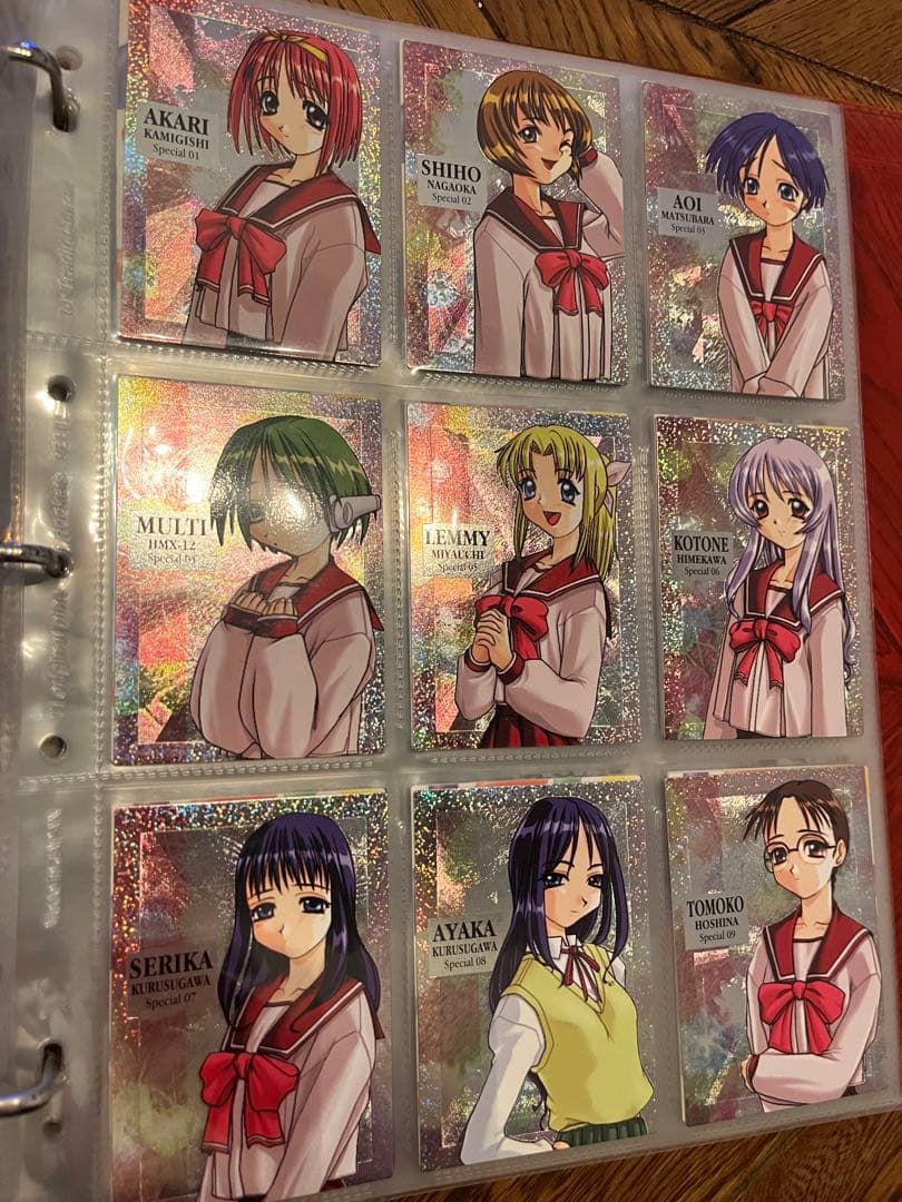 to heart メモリーアルバム　トレーディングカード