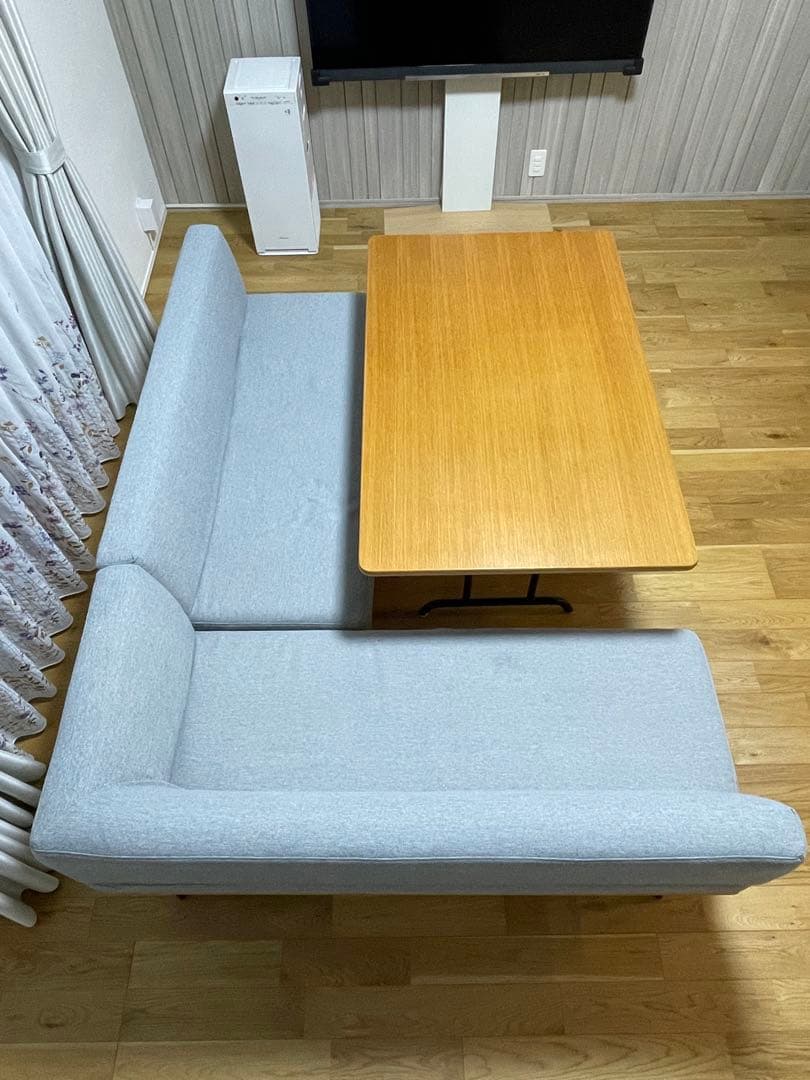 ②【unico】FUNEAT ファニート ベンチアーム 替えカバー付き