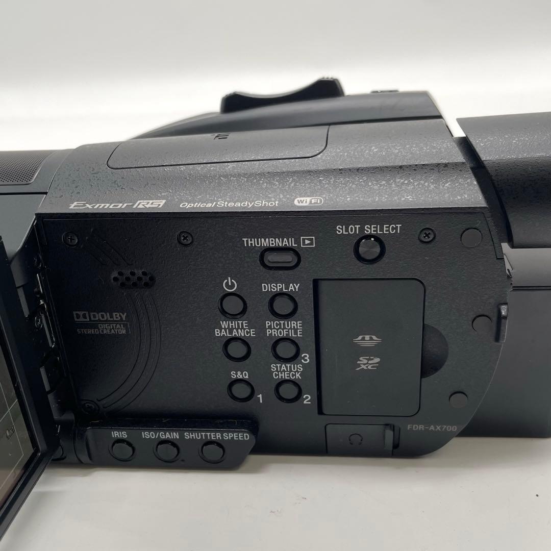 ソニー FDR-AX700 デジタルカメラレコーダー 4K ハンディカム 稼働品