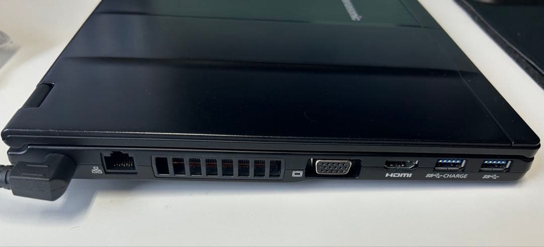 美品♪Panasonic☆Let’s note ノートパソコン 黒♪CF-LX6