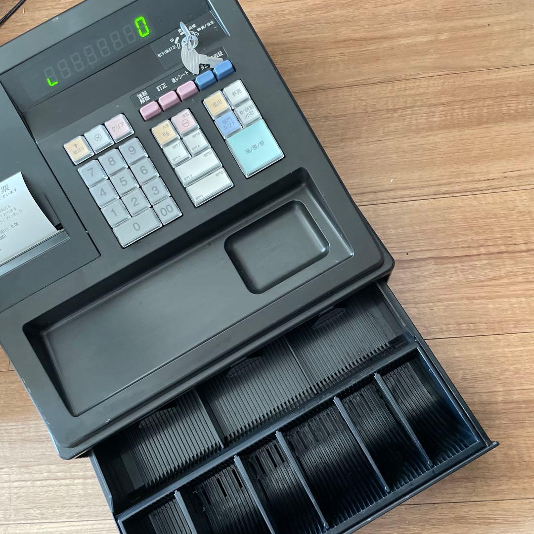 SHARP XE-A147 レジスター ブラック