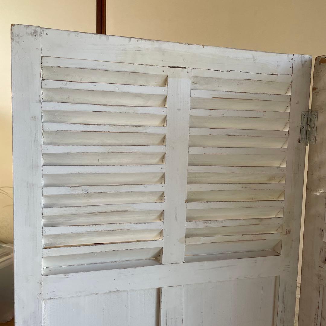 古道具　木製　パーテーション