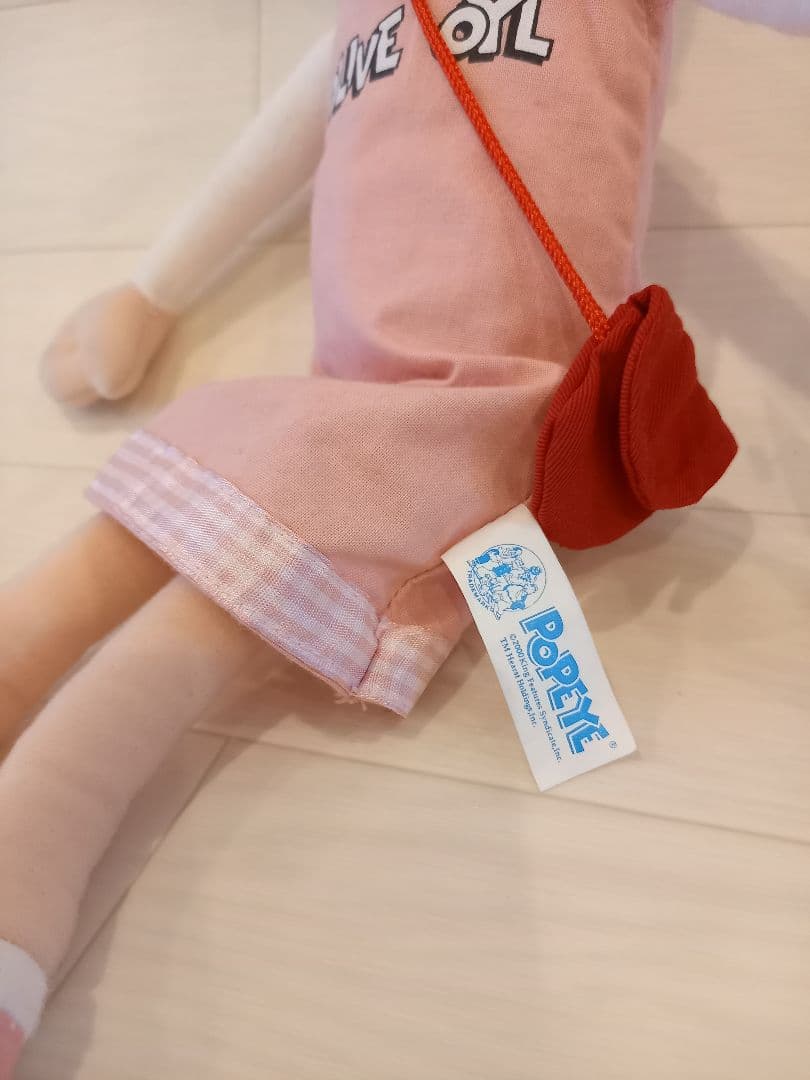 レトロ　ポパイ　オリーブ　ぬいぐるみ　新品　タグ付き　2000年　セット売り☆