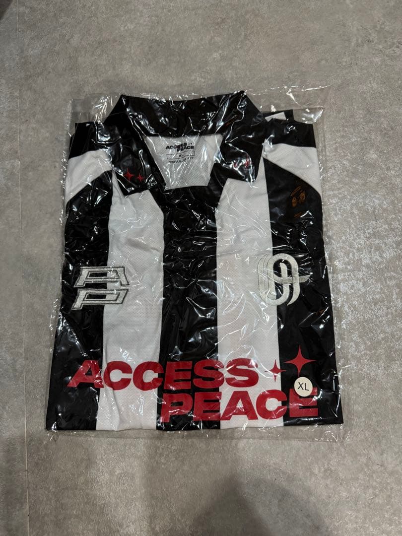 access peace over all tokyo サッカーシャツ