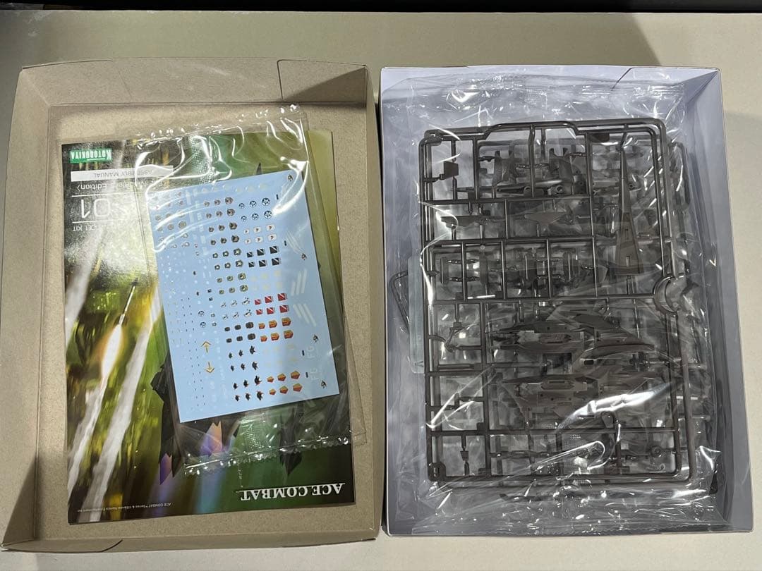 エースコンバット 1/144 プラモデル３個セット