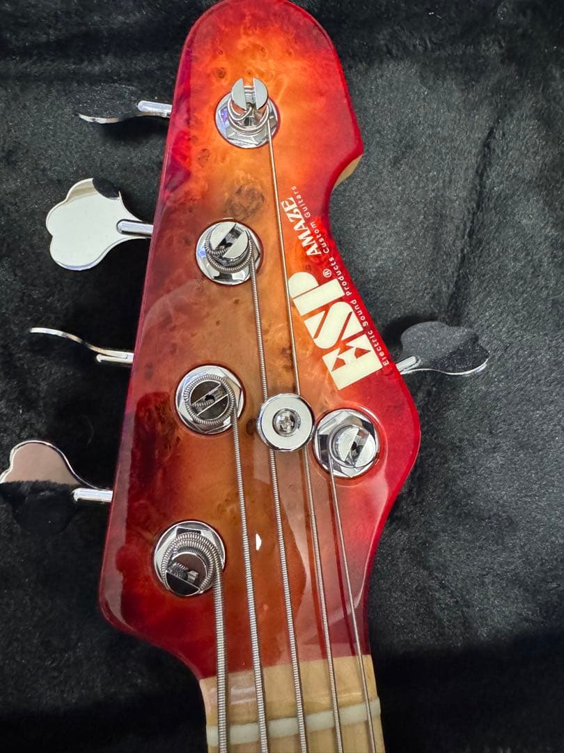 ベース ESP AMAZE CTM SL5 Poplar Burl 5st