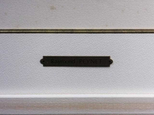 レイモン・ペイネ　直筆サイン『メルヘン』リトグラフ　大判 2401260829F