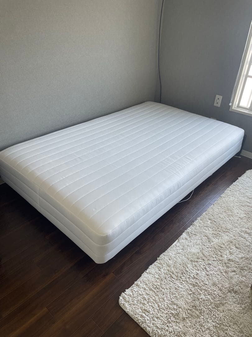 ayame【東京発】無印良品 ベッド セミダブル 脚付