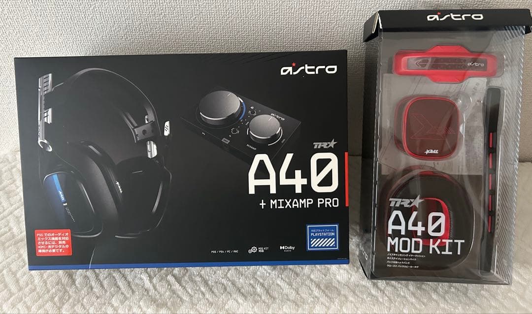ASTROA40 + MixAmp Pro A40 MOD KIT 赤