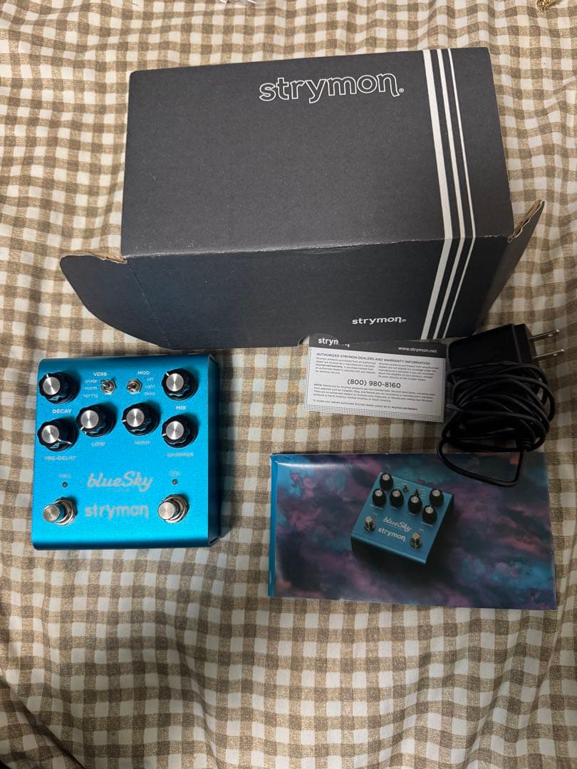 Strymon blueSky V2 リバーブエフェクター
