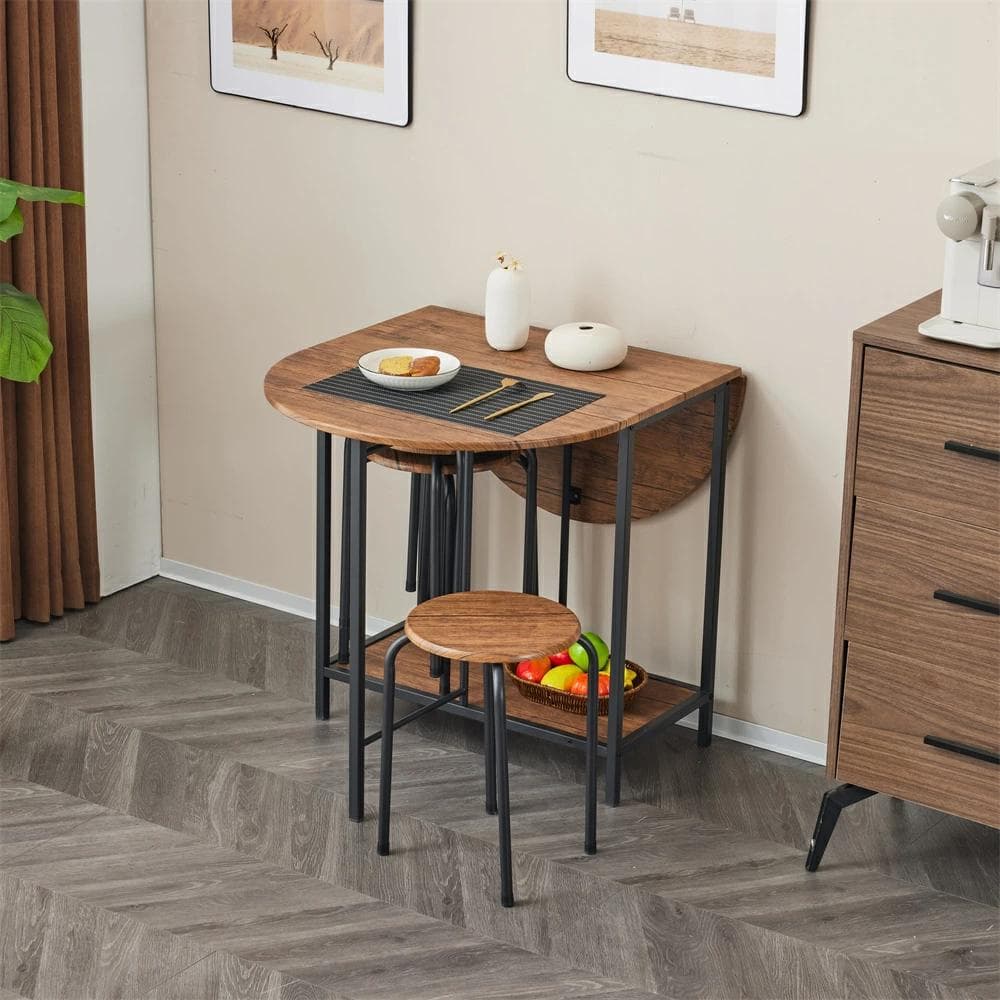 大人気！ダイニング 5点セット ダイニングテーブル Brown