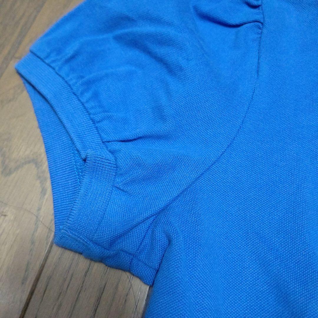 そ*と様 BURBERRY バーバリー フリル ポロシャツ ロゴ 刺繍 カットソ