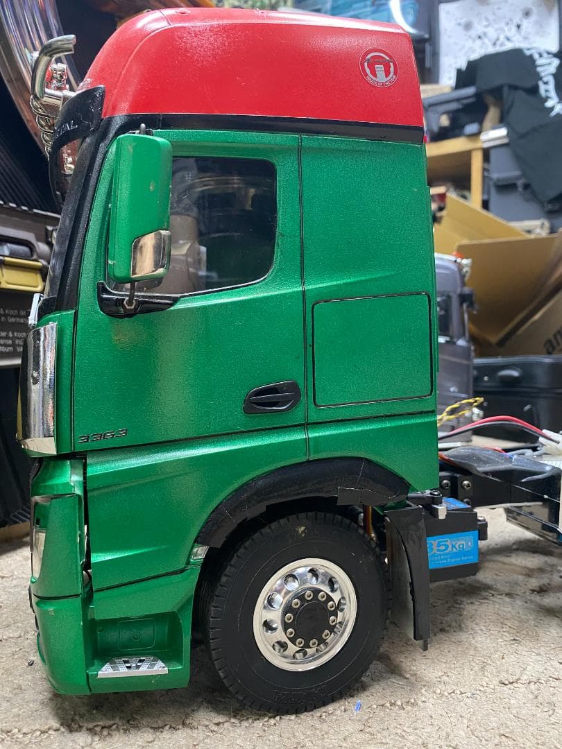 タミヤ 1/14　ベンツ・アクトロス3363 MFC03付フルオペ