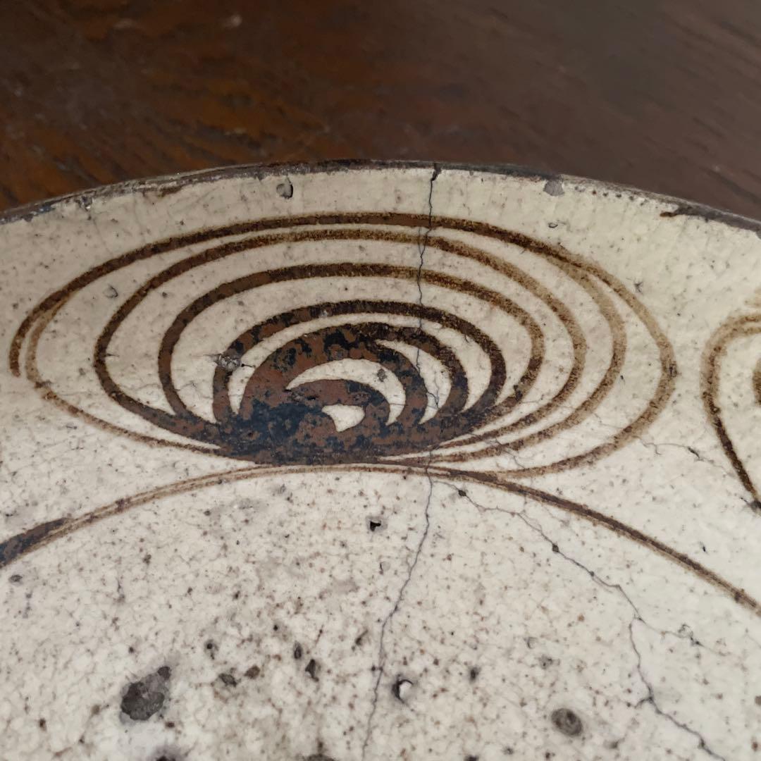 瀬戸　馬の目皿　大皿　皿