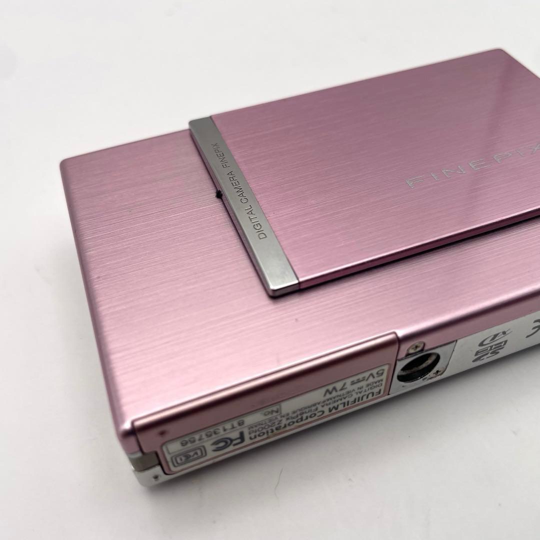 【完動品】 FUJIFILM FinePix 200fd デジカメ ピンク 希少